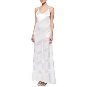 white alice and olivia maxi dress